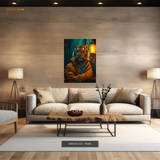 Tiger Artwork 3 - Animal & Wildlife Premium Wall Art