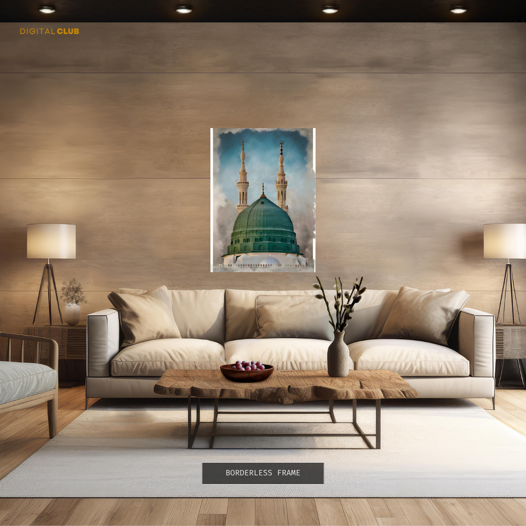 Masjid e Nabwi Madina Islamic Premium Wall Art