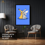 Pikachu - Pokemon - Premium Wall Art