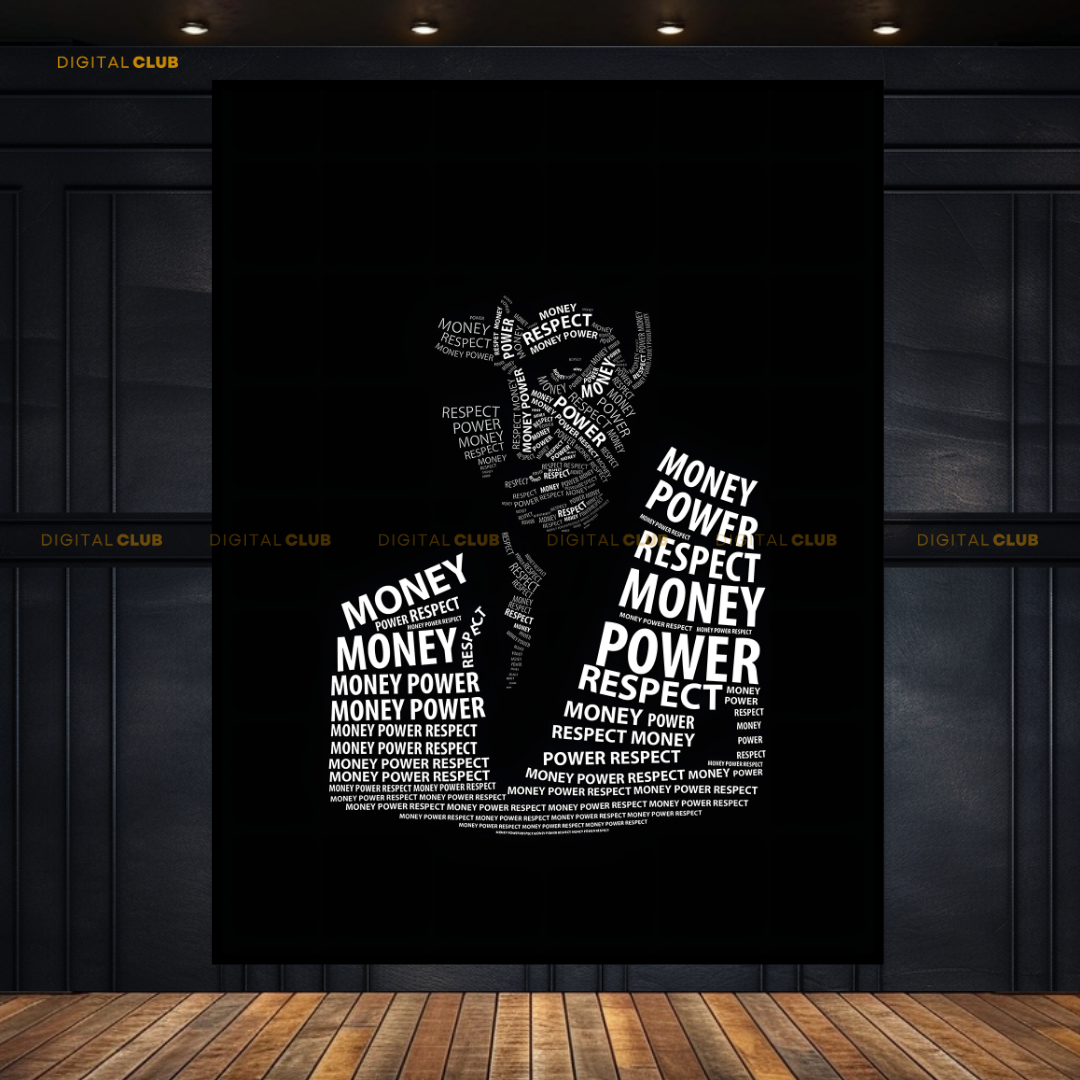 Scarface Tony Montana Artwork Premium Wall Art