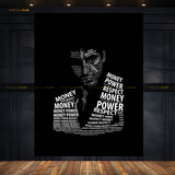 Scarface Tony Montana Artwork Premium Wall Art