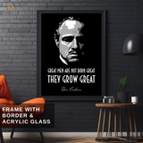 Don Corleone - Quote - Premium Wall Art