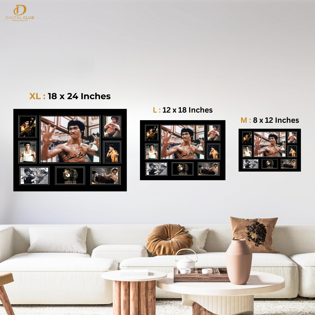 Bruce Lee - Signed Memorabilia - Wall Art